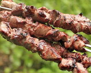 Мягкий шашлык из баранины
