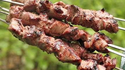 Мягкий шашлык из баранины