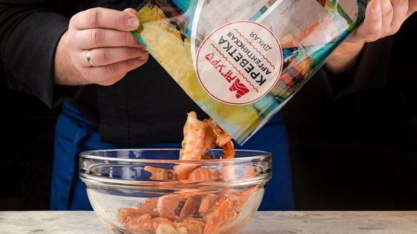 шашлычки из креветок в апельсиновом маринаде