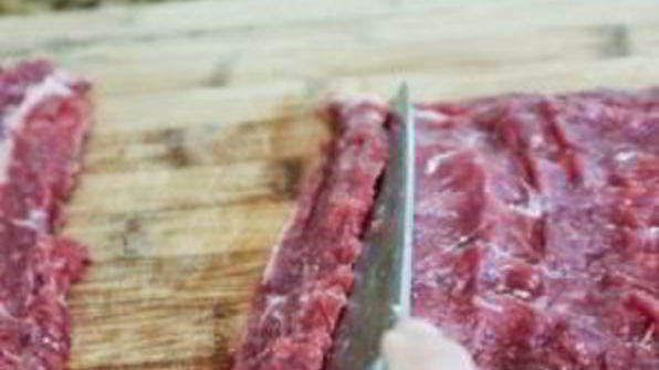 шашлык гармошкой