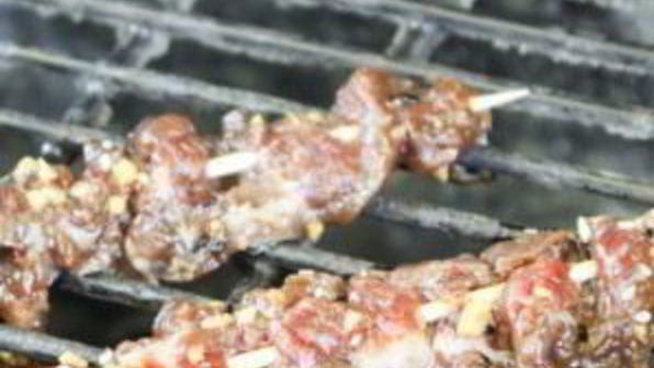 шашлык гармошкой