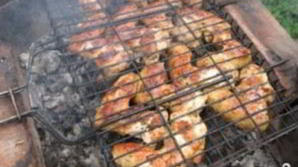 шашлык из куриных крылышек