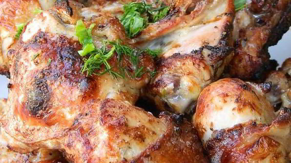 шашлык из курицы на пиве