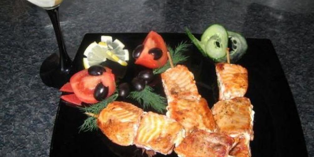 Рецепт шашлыка из семги