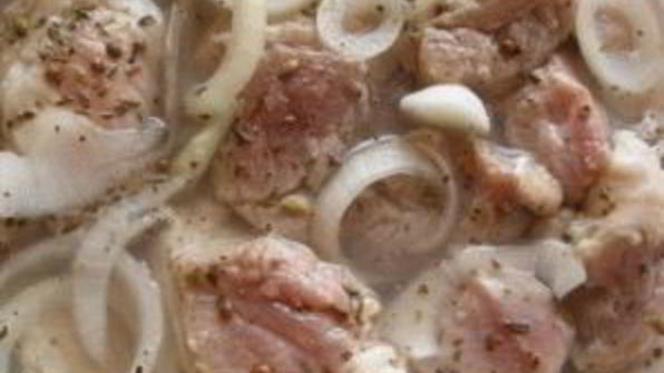 шашлык из свинины в вине