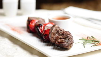 Шашлык из телятины в духовке