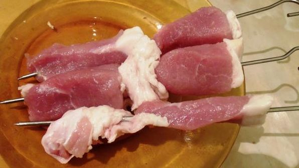 шашлык с гранатовым соком