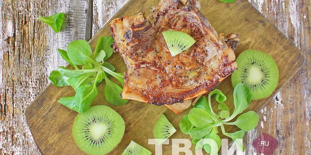 Рецепт шашлыка с киви