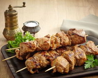 Шашлык в маринаде с медом и соевым соусом