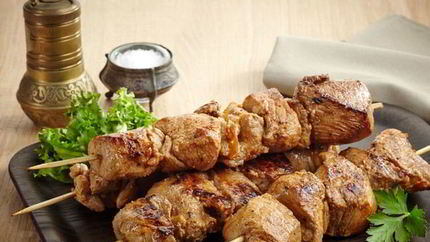 Шашлык в маринаде с медом и соевым соусом