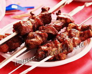 Шашлык в восточном маринаде