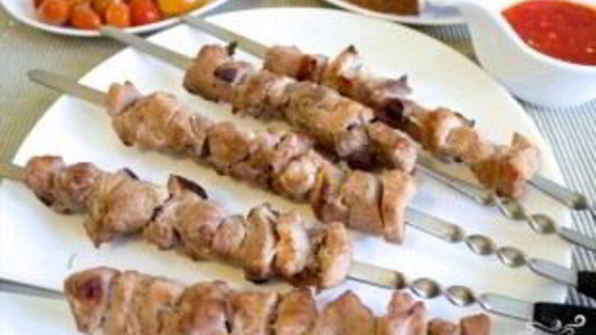 шашлык в электрошашлычнице