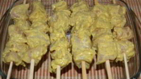 сочный шашлык из курицы