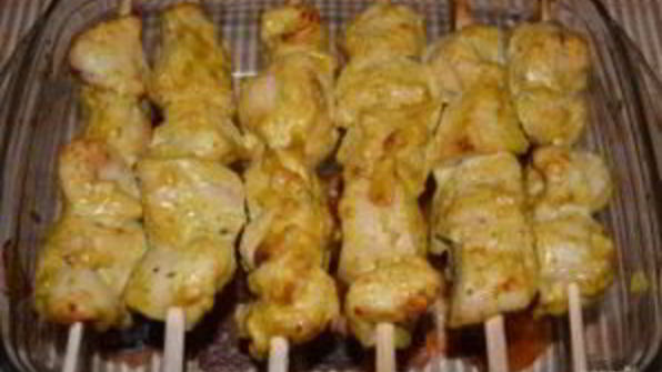 сочный шашлык из курицы