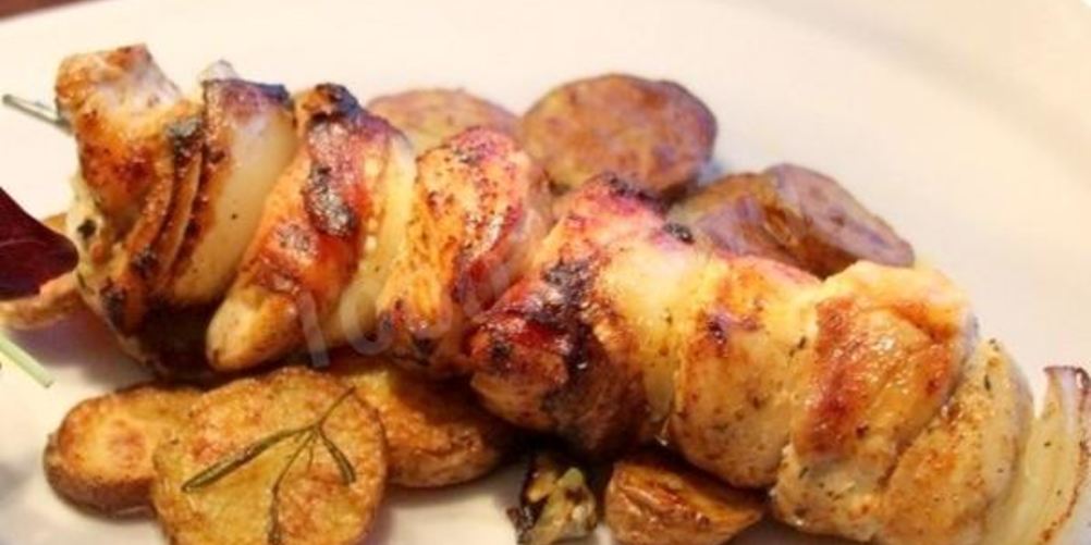 Рецепт соевого шашлыка