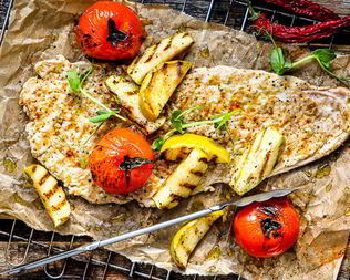 Быстрый шницель из свинины