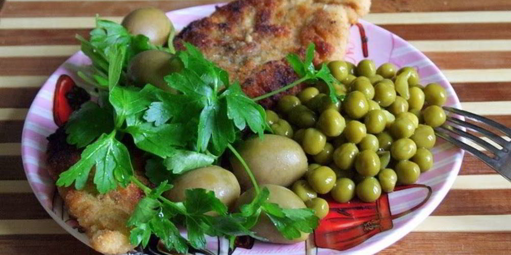 Рецепт чешского шницеля