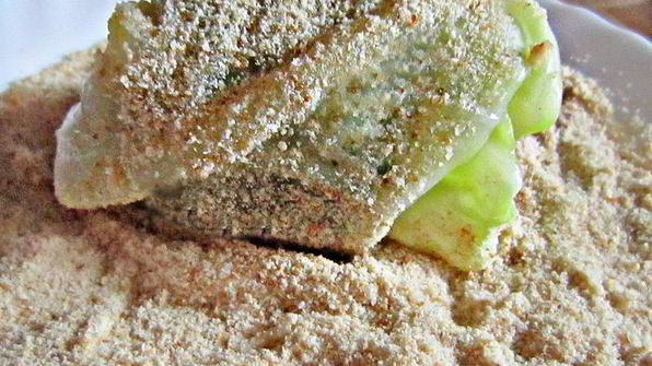 пикантные шницели из молодой капусты