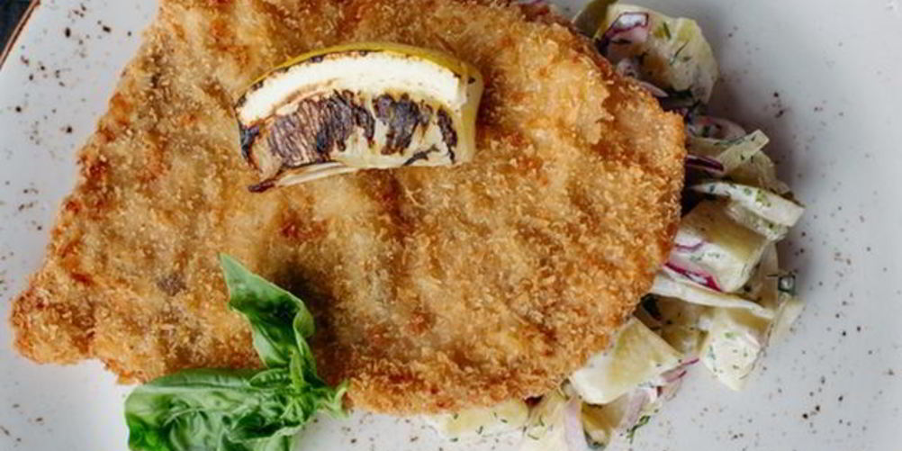 Рецепт шницеля из индейки в панировке из карри