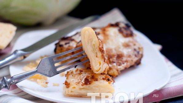 шницель из капусты