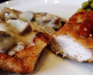 Шницель из куриной грудки