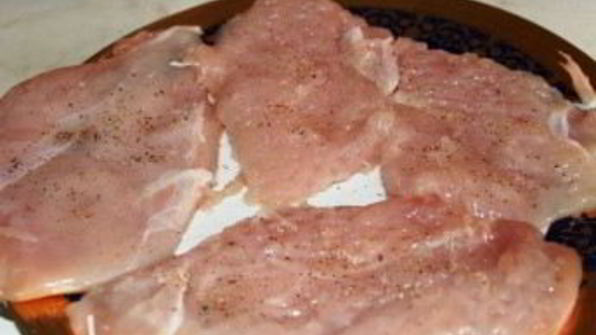 шницель из куриной грудки