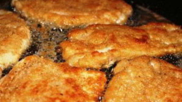 шницель из куриной грудки