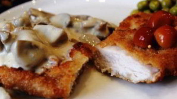 шницель из куриной грудки