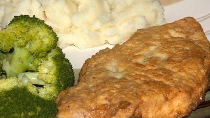 Шницель из свинины