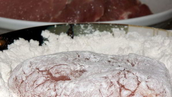 шницель из свинины