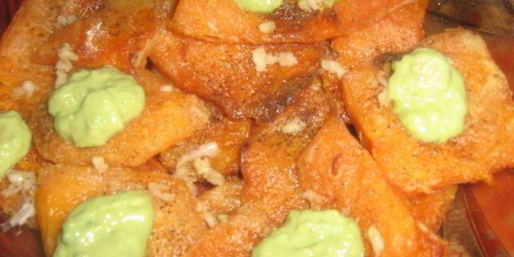 Рецепт шницеля необыкновенного под авокадовым соусом