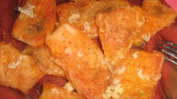 шницель необыкновенный под авокадовым соусом