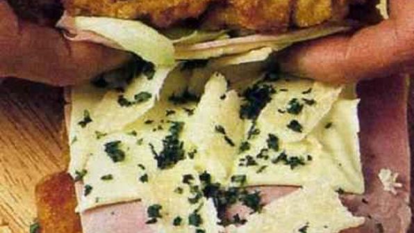 шницели алла миланезе фаршированные