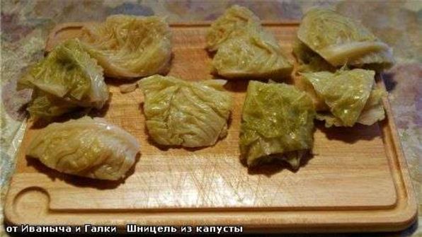шницели из молодой капусты