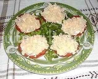 Шницели куриные и печень с салатом