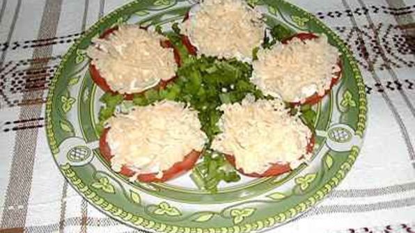 шницели куриные и печень с салатом