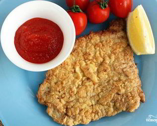 Венский шницель из свинины