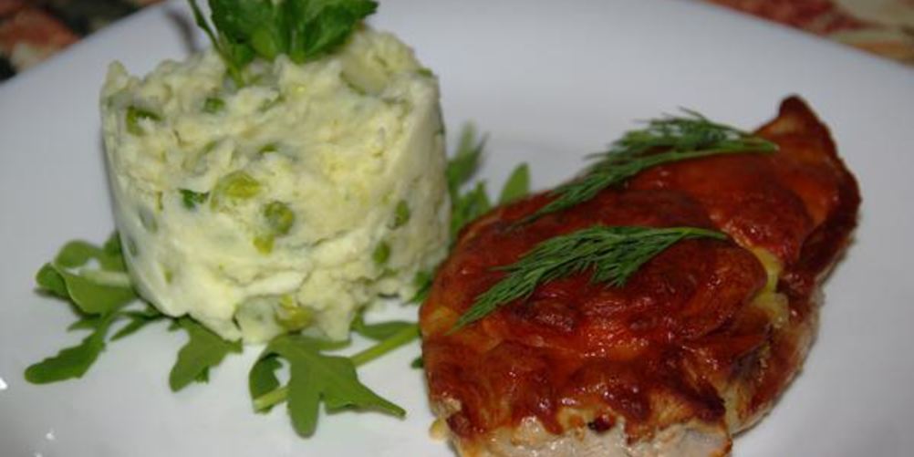 Рецепт запеченного свиного шницеля