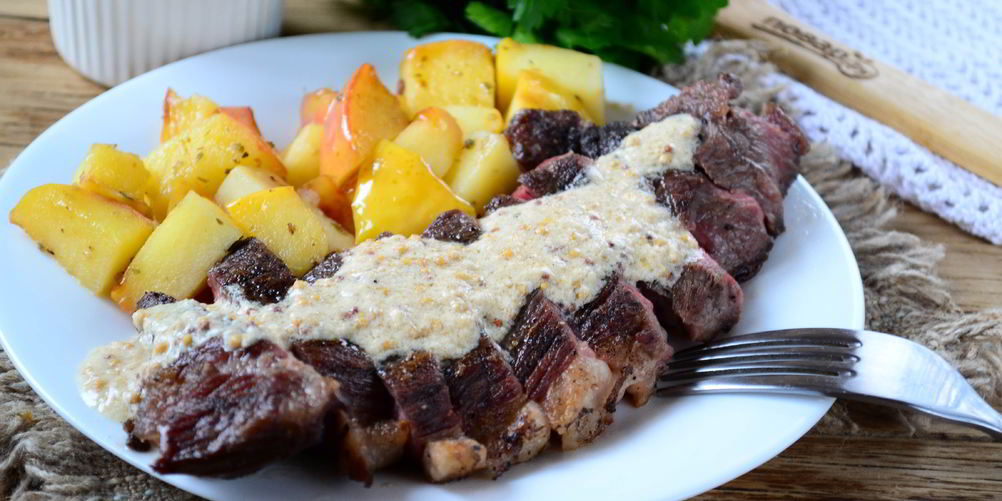 Рецепт французского перченого стейка