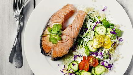 Готовим стейк кеты в духовке