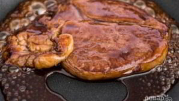 говяжий стейк в соусе терияки