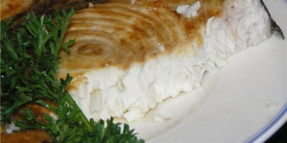 Рецепт стейка из голубой акулы, запеченный в фольге