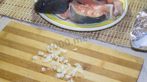 стейк из горбуши в духовке