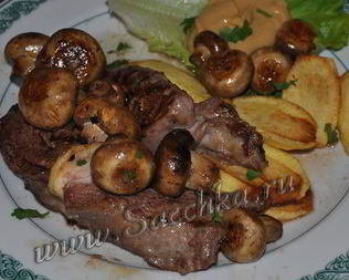 Стейк из говядины