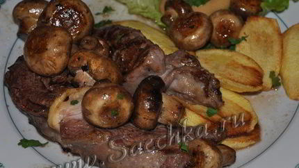 Стейк из говядины