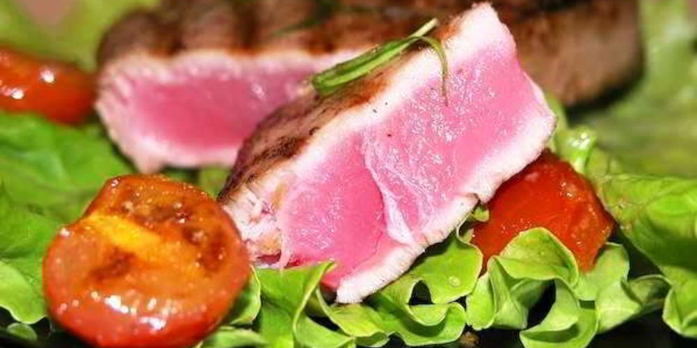 Рецепт стейка из красной рыбы