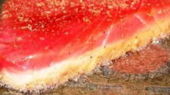 стейк из красной рыбы