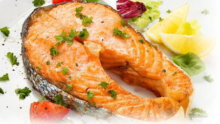 Стейк из нерки в духовке