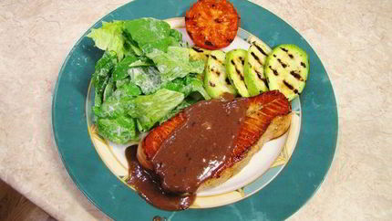 Стейк из семги