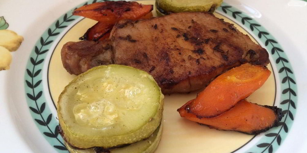 Рецепт стейка из свиной корейки